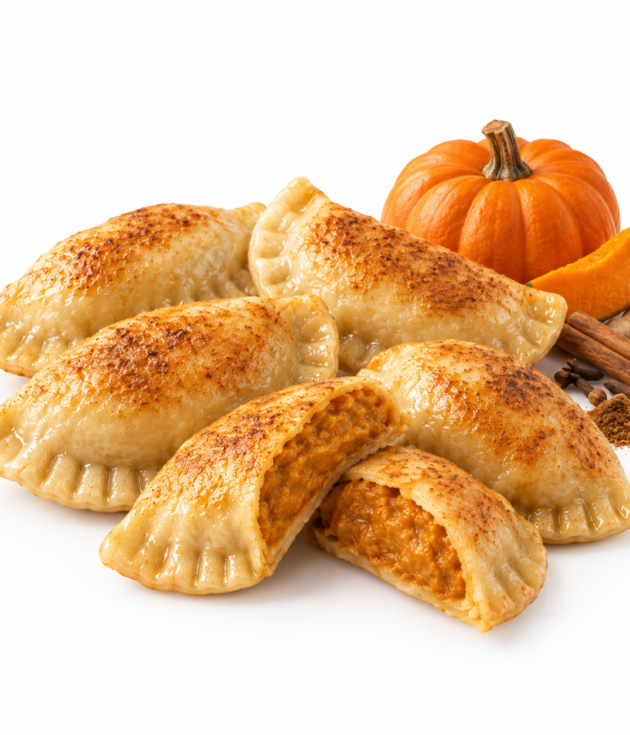 Golden Pumpkin Pierogi with Autumn Spices